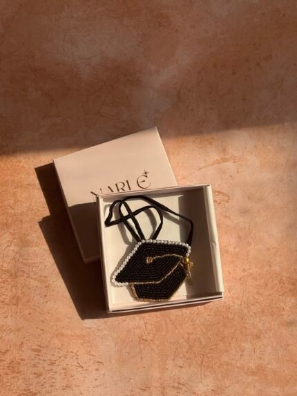 Graduation cap charm