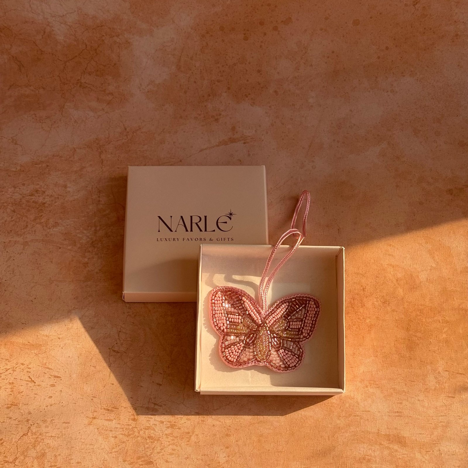 img_6354-3 Pink butterfly charm - Image 1